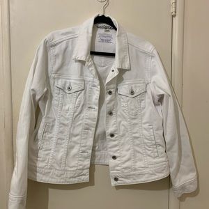 White Levi’s Denim Jacket